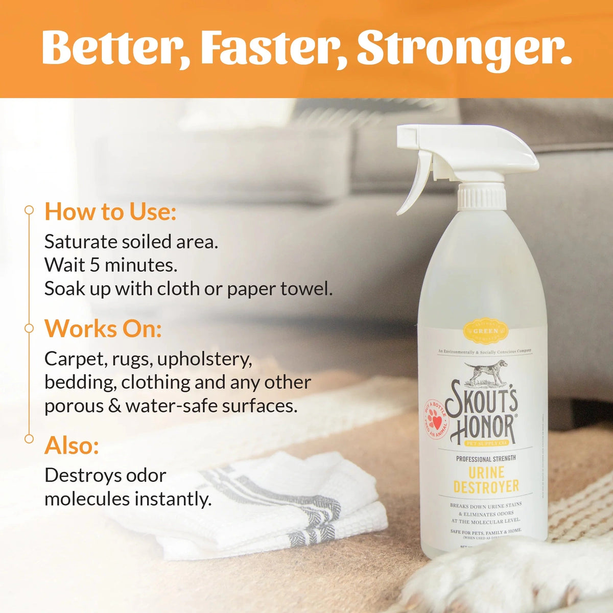 Destructeur d'urine - Skout's Honor