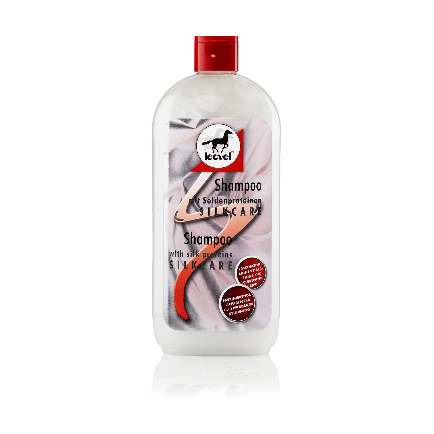 Shampoing aux protéines de soie Silkcare pour chevaux, 500 ml - Leovet
