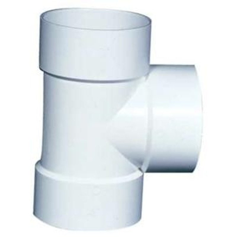 Bnq Pipe Tee 4 in x 4 in x 4 in