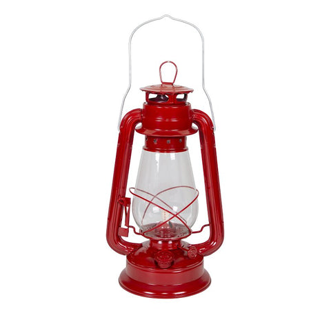 Lanterne à pétrole Hurricane, rouge - Stansport