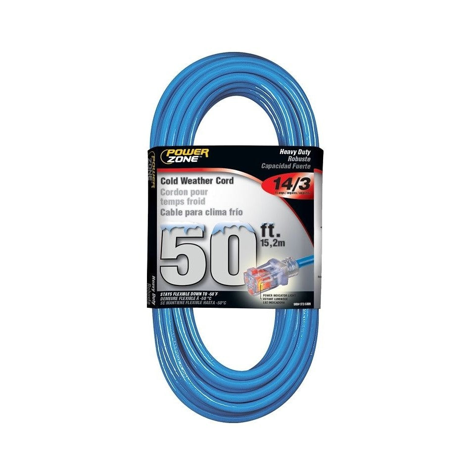 PowerZone - Heavy Duty Cold Weather Extension Cord (14/3) 