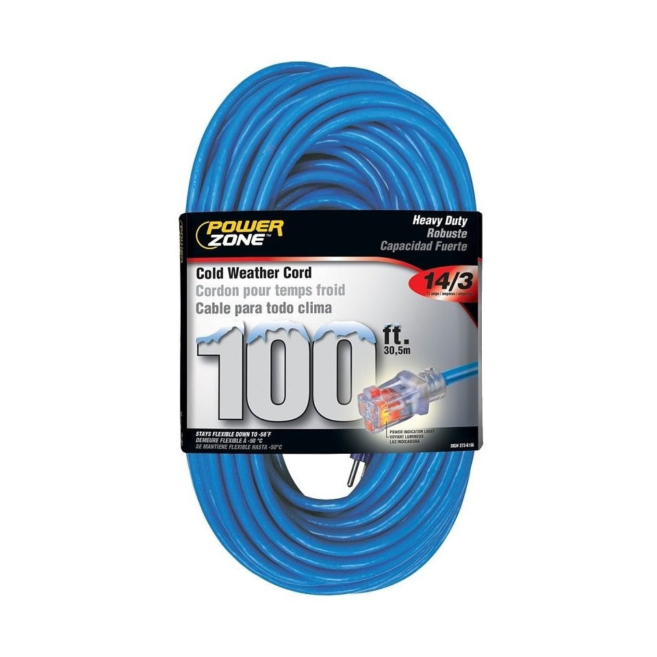 PowerZone - Heavy Duty Cold Weather Extension Cord (14/3) 