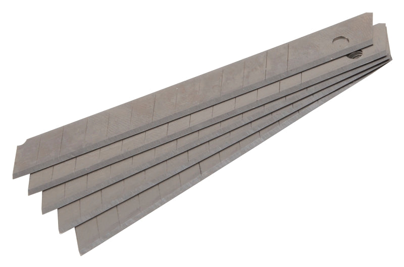 Lames sécables 9 mm pour couteau, paq. de 5 - Vulcan