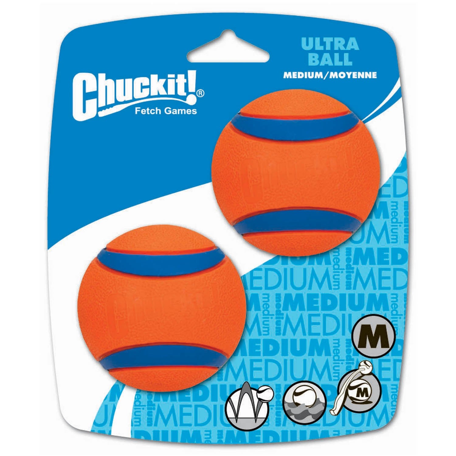 Chuckit! Ultra Ball, jouet en caoutchouc pour chien - Chuckit!