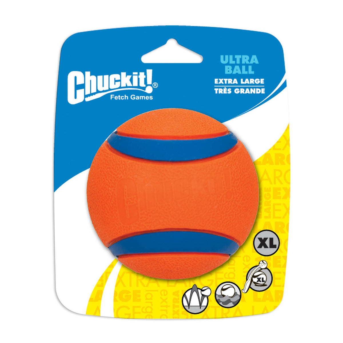Chuckit! Ultra Ball, Rubber Dog Toy - Chuckit!