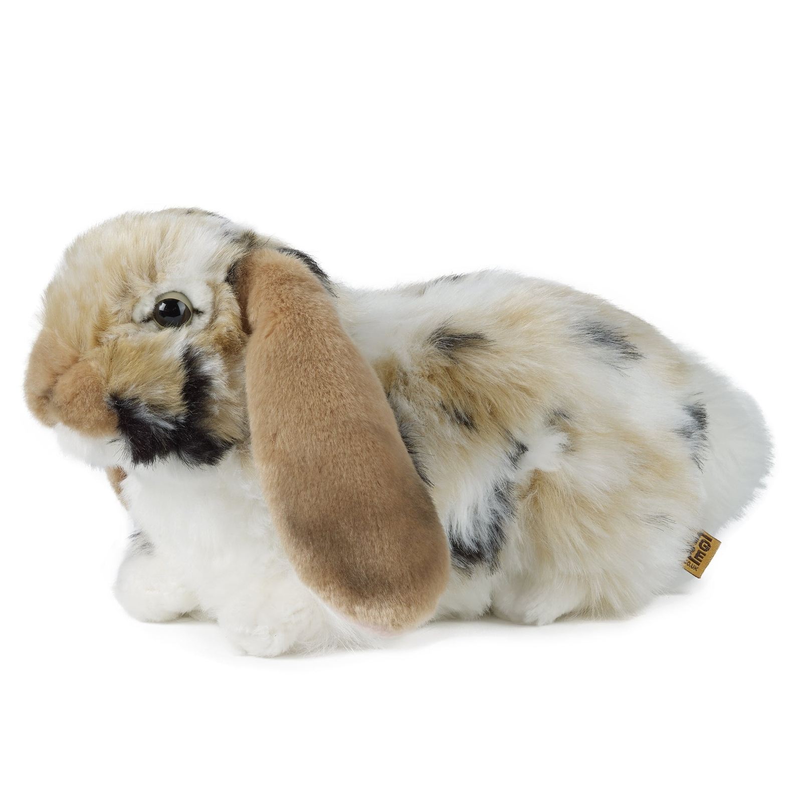 Living Nature - Brown Lop-Eared Dutch Rabbit Plush