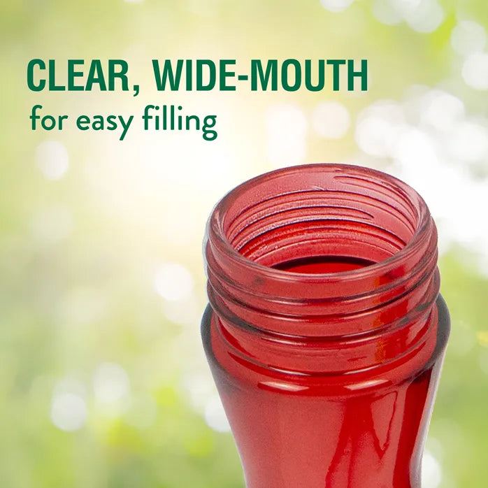 Perky-Pet® - Red Pinch Waist Plastic Hummingbird Feeder, 8 oz