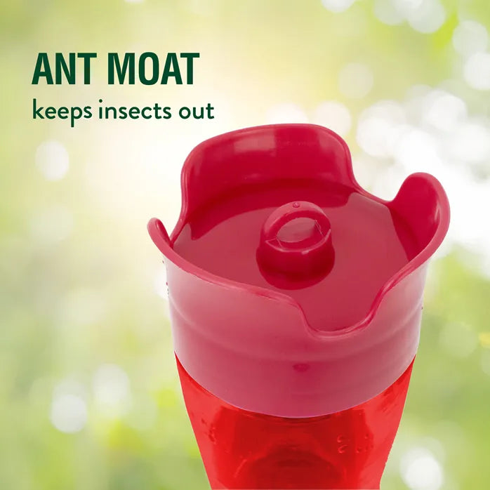 Perky-Pet® - Red Pinch Waist Plastic Hummingbird Feeder, 8 oz