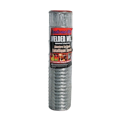Jackson Wire - Small Animal Fencing in Welded and Galvanized Wire Mesh (28" x 50') 