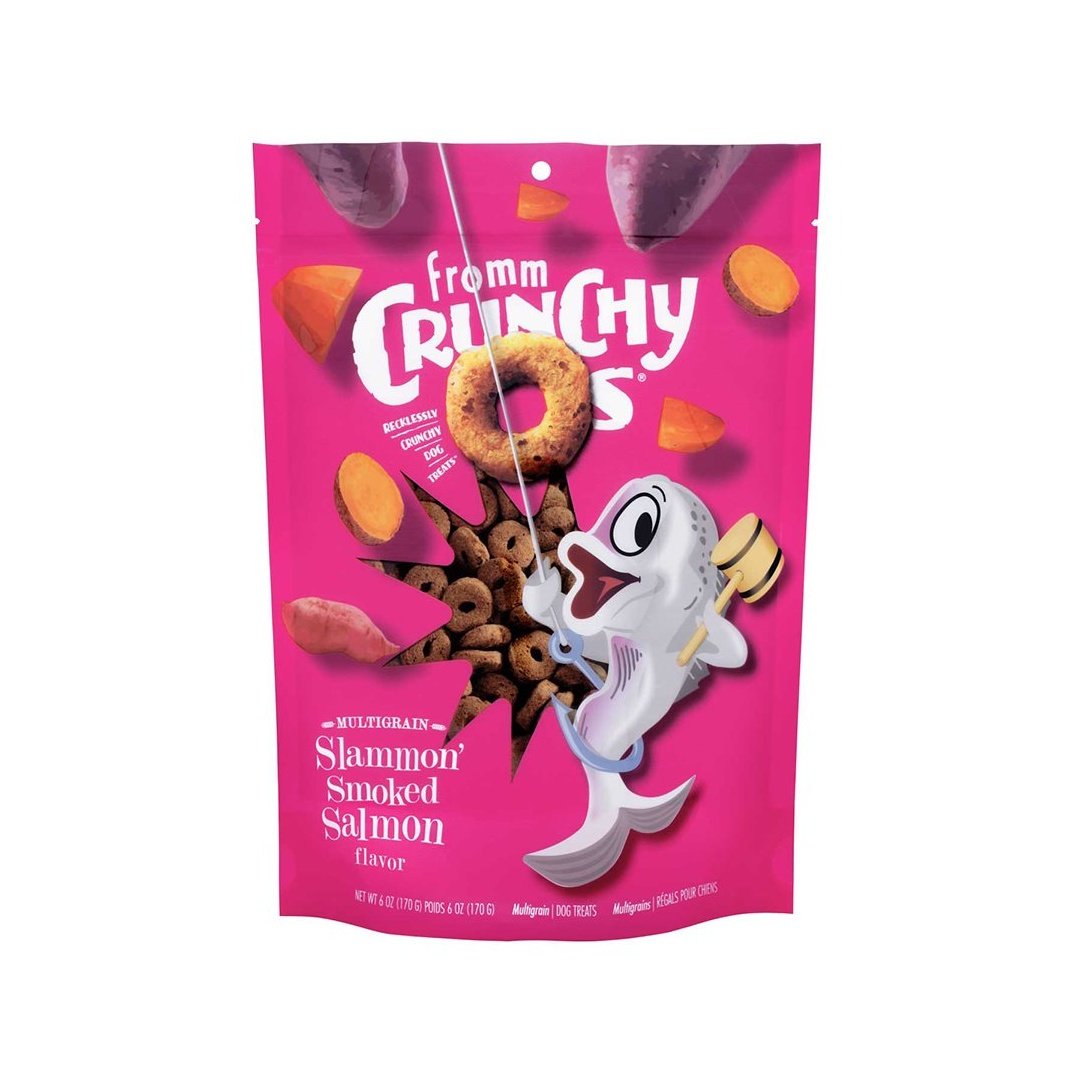 Gâterie pour chiens au saumon fumé - Fromm Crunchy Os