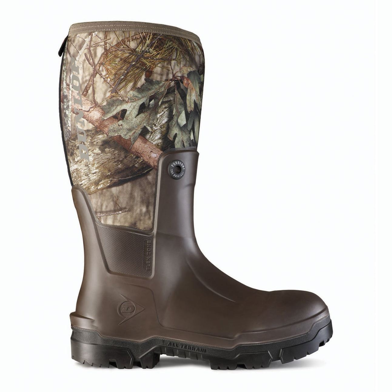 Dunlop - Snugboot Wildlander, Camo | 16'' Hunting and Fishing Rain Boots