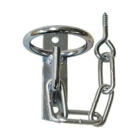 Door lock with chain