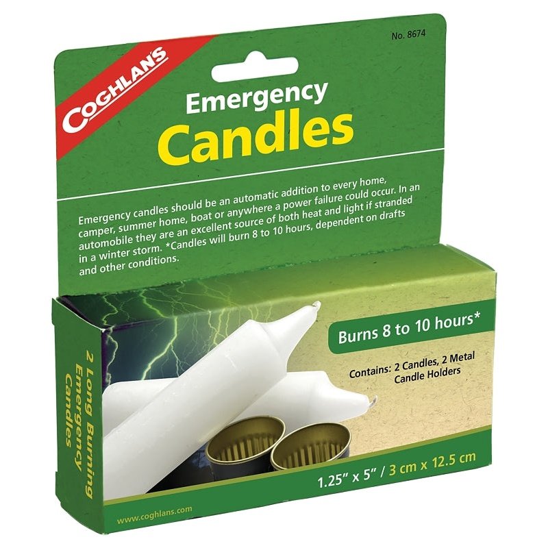 Coghlan's 8 to 10 Hour Emergency Candle