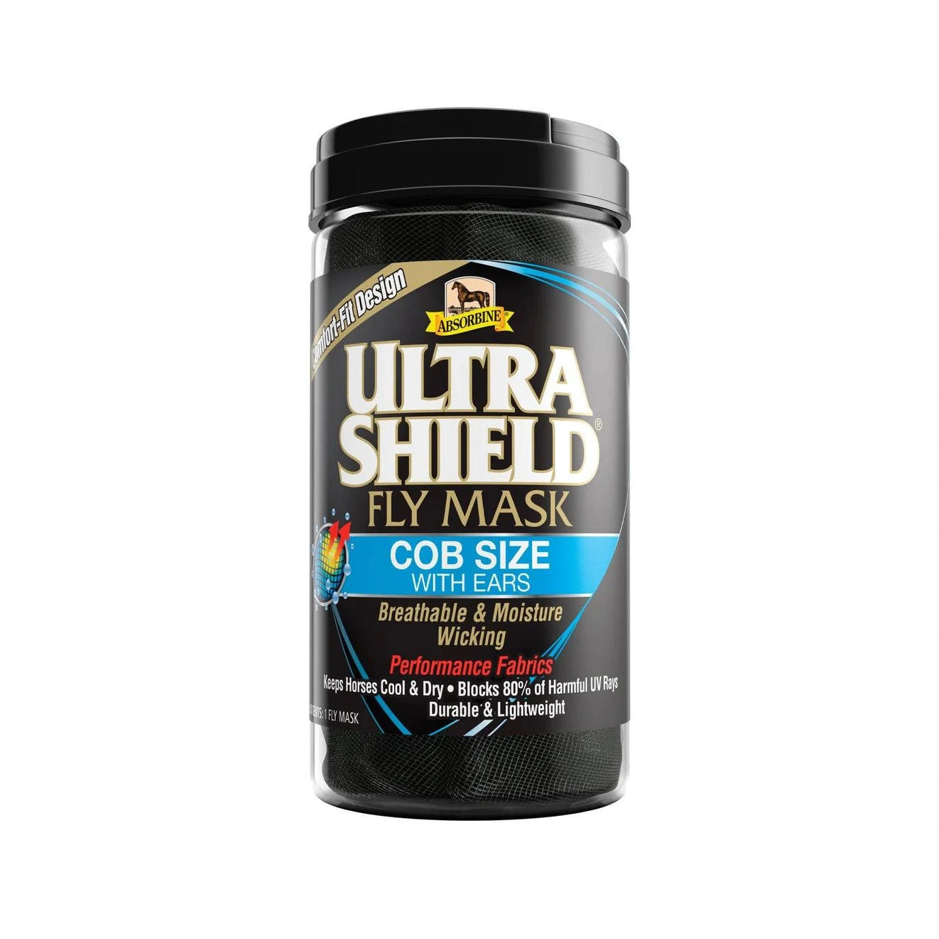 Masque anti-mouches UltraShield® avec oreilles - Absorbine®