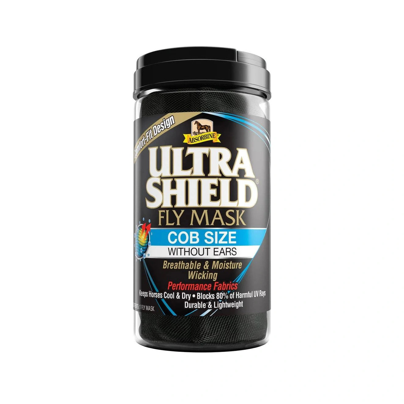 Masque anti-mouches UltraShield® sans oreilles - Absorbine