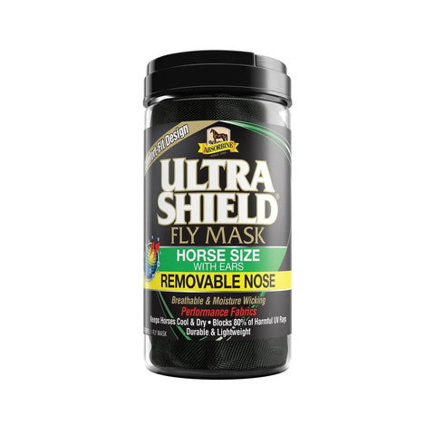 Masque anti-mouches UltraShield® nez amovible - Absorbine