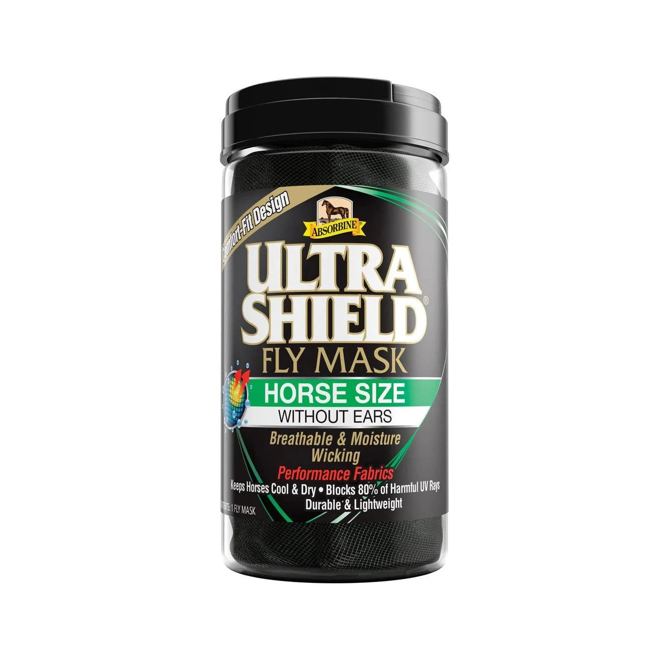 Masque anti-mouches UltraShield® sans oreilles - Absorbine