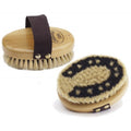 Brosse pour le corps à dos en bois en forme de fer à cheval