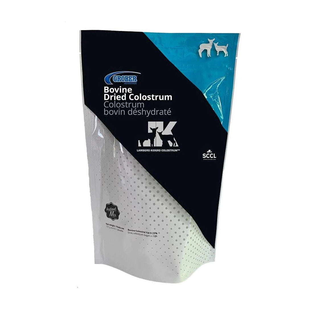 Colostrum ovin déshydraté, LambGro (700 gr) - Grober Nutrition