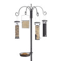 Station d'alimentation pour oiseaux Ultimate, métal, noir - North States