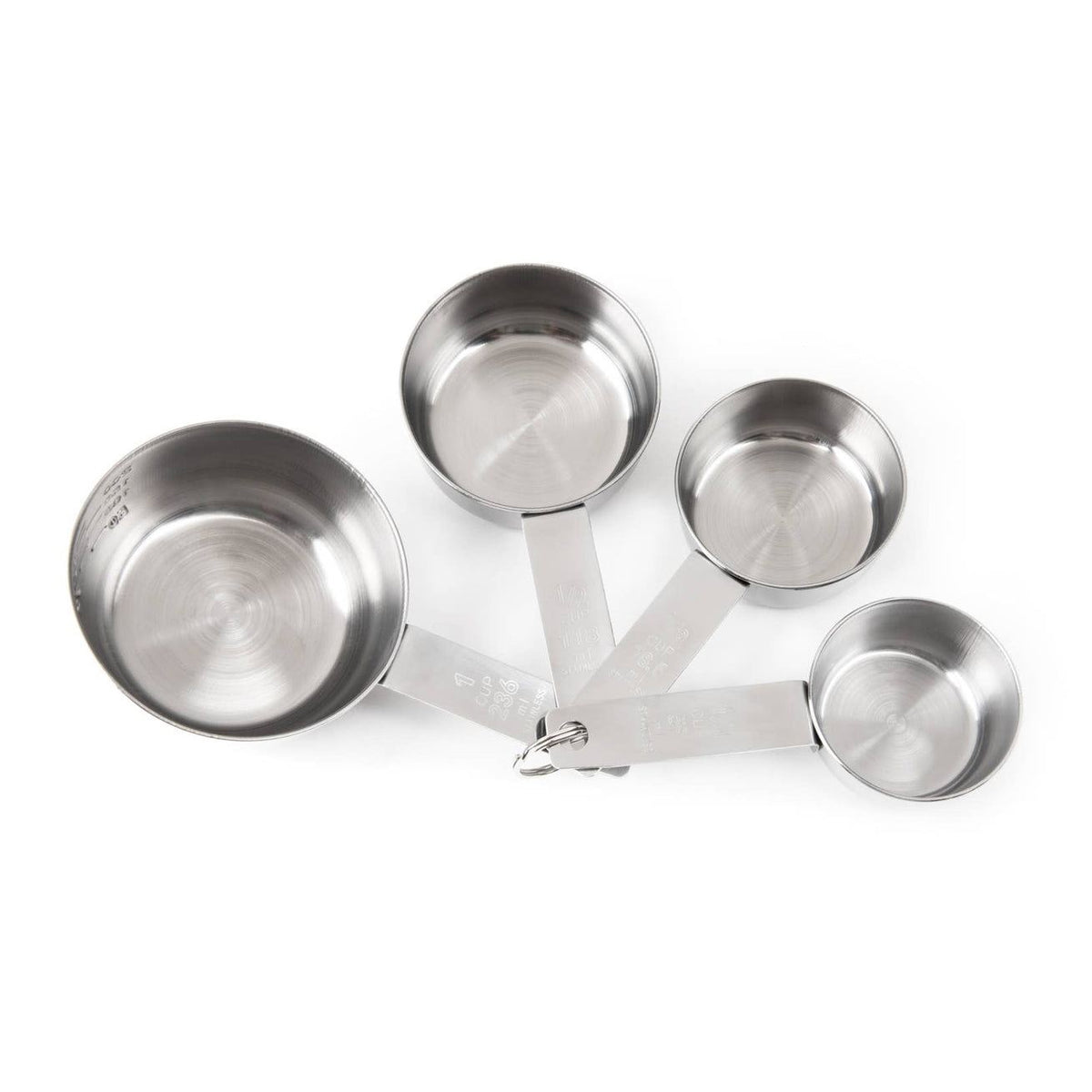 Ensemble de tasses à mesurer en acier inoxydable, 4 pièces - Fox Run