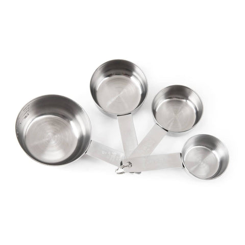 Fox Run Stainless Steel Measuring Cup Set, 4-Piece