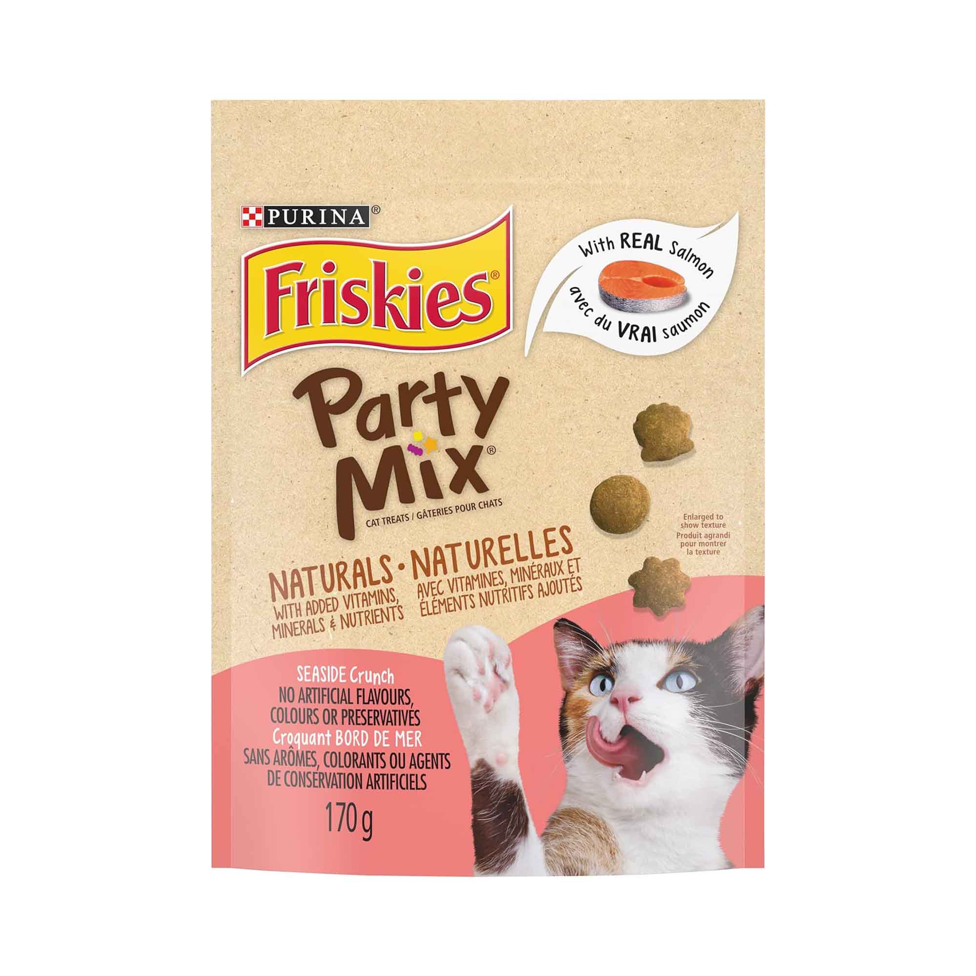 Purina Friskies Party Mix, Seaside, Cat Treats - 170g