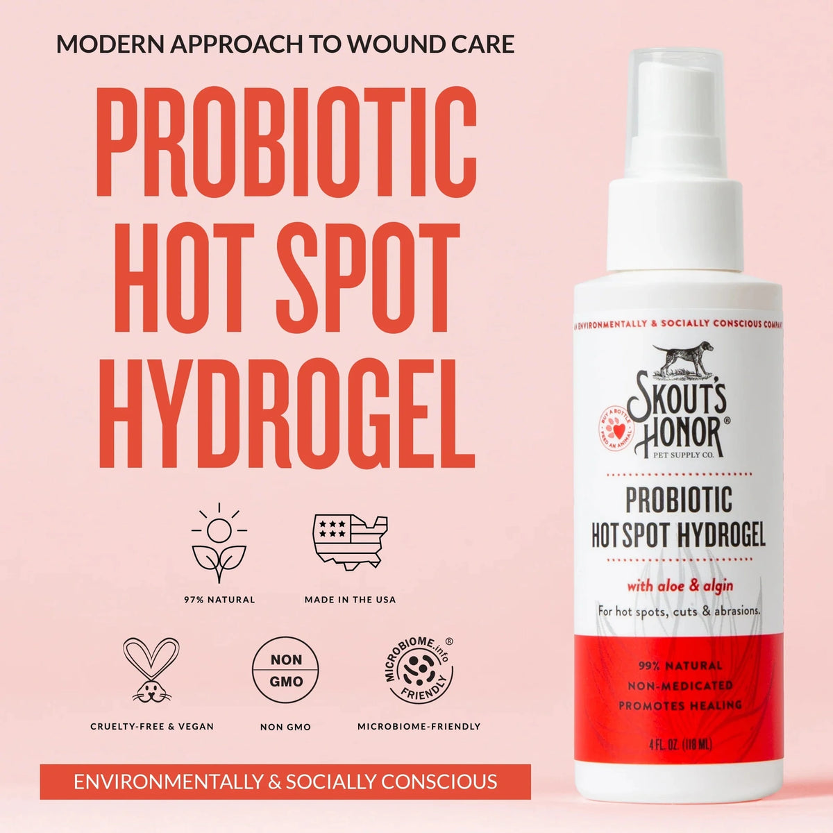 Hydrogel probiotique Hot Spots - Skout's Honor