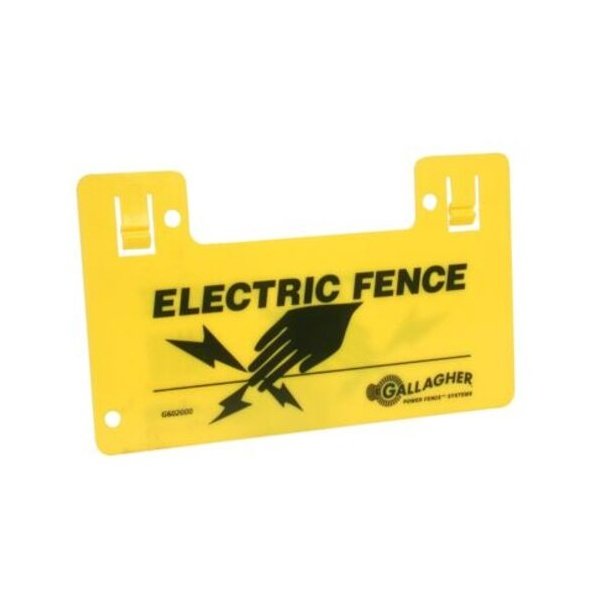 Gallagher - Warning Sign for Electric Fence 