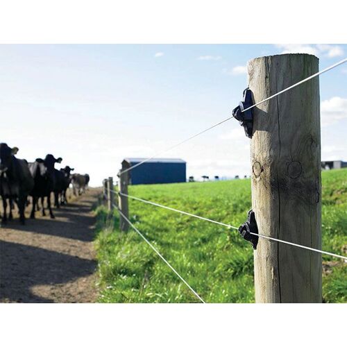 Isolateur W pour poteau en bois - Gallagher