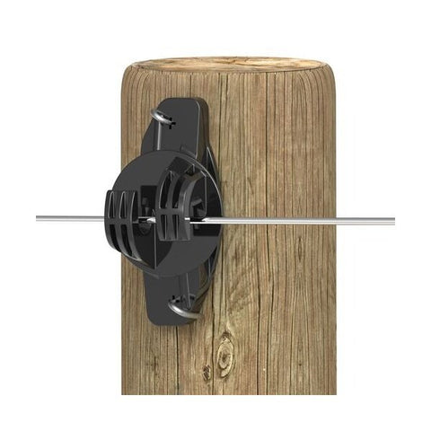 Isolateur Jaw Claw pour poteau en bois - Gallagher