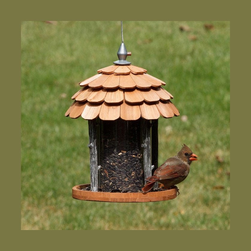 Gazebo Style Wooden Feeder - Perky-Pet®