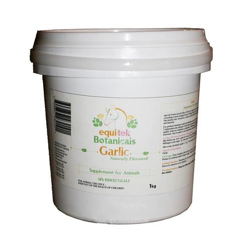 Supplément pour chevaux Equitek Garlic - Equitek Botanicals