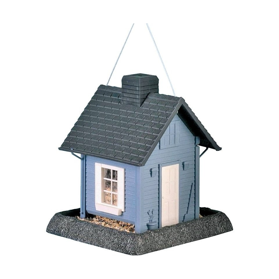 Bird Feeder, Blue Cottage, Single - North States Village Collection