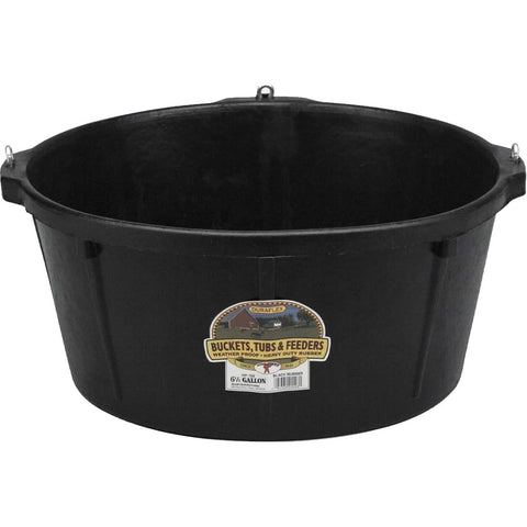Mangeoire en caoutchouc avec crochets, 6,5 gallons - Little Giant