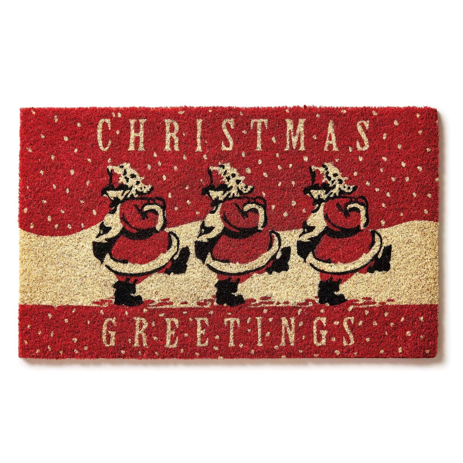 Tapis d'entrée Salutations du Père Noël du Musée Victoria and Albert