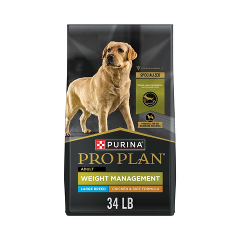 Pro Plan contrôle de poids grande race nourriture sèche chien poulet et riz - Purina