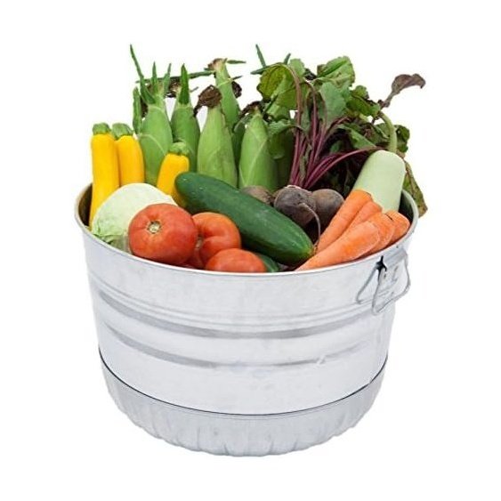 Behrens - All-purpose bucket in Galvanized Steel