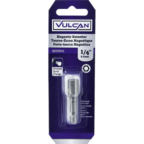 Douille magnétique hexagonale 1/4 po pour perceuse - Vulcan