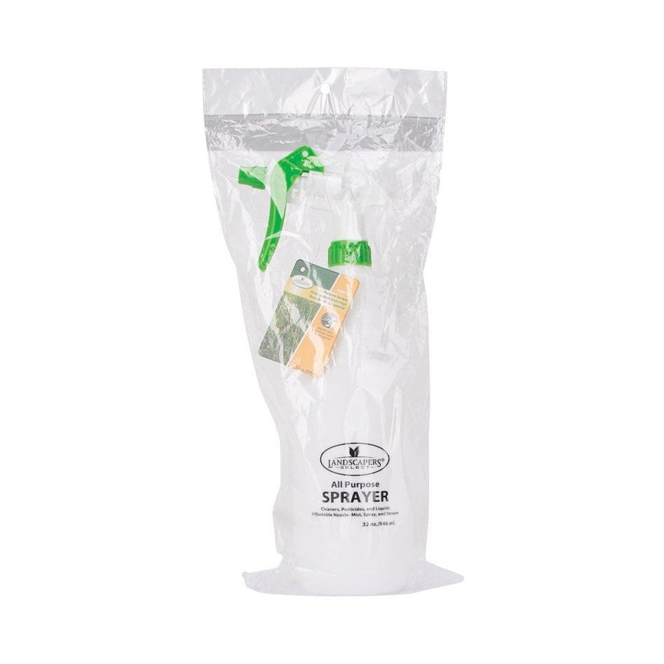 Landscapers Select - All-Purpose Sprayer, 946 ml (32 oz) Capacity, Adjustable Nozzle, Polyethylene, White 