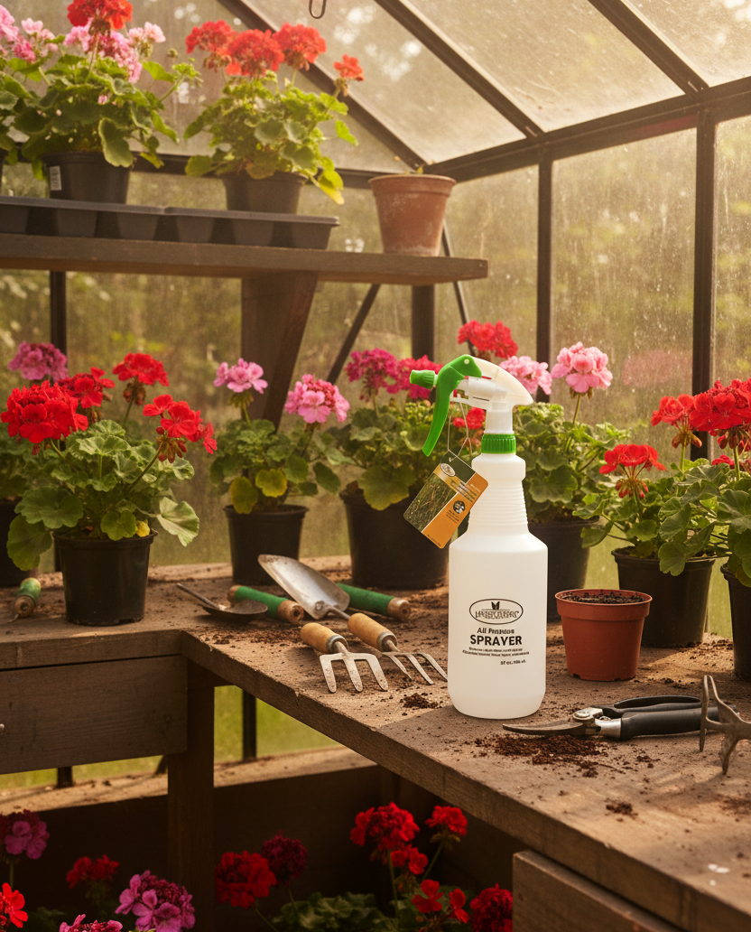 Landscapers Select - All-Purpose Sprayer, 946 ml (32 oz) Capacity, Adjustable Nozzle, Polyethylene, White 