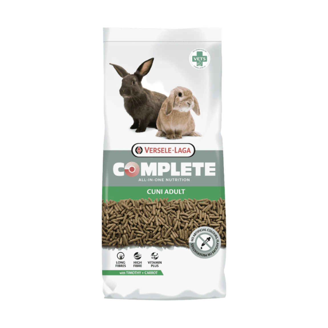 Complete Cuni Adulte, extrudés tout-en-un riches en fibres pour lapins - Versele-Laga