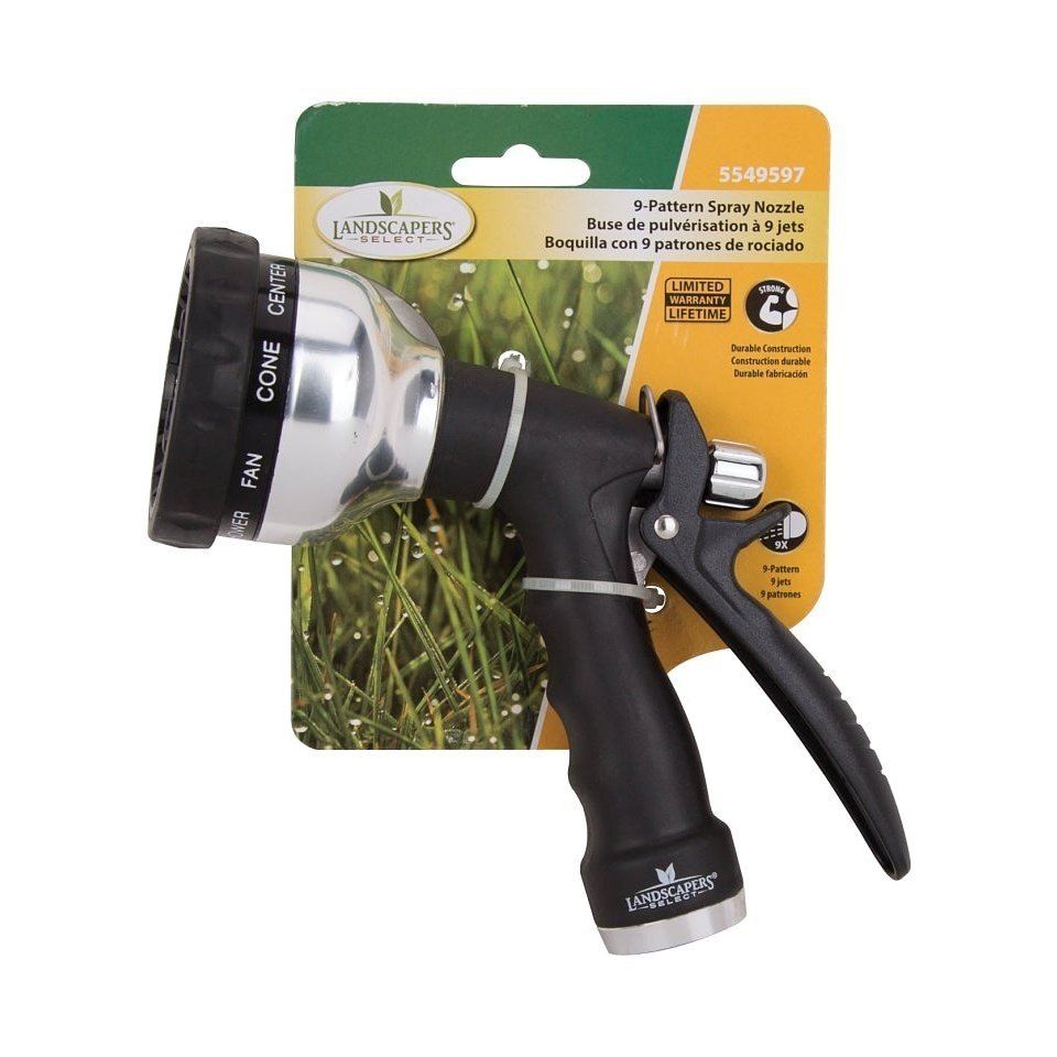  Landscapers Select - Spray Nozzle, Aluminum and Chrome 