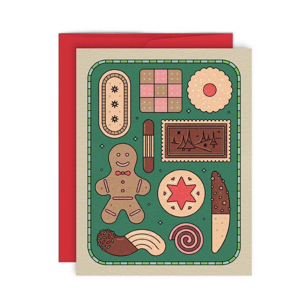 SWEETS — Greeting Card