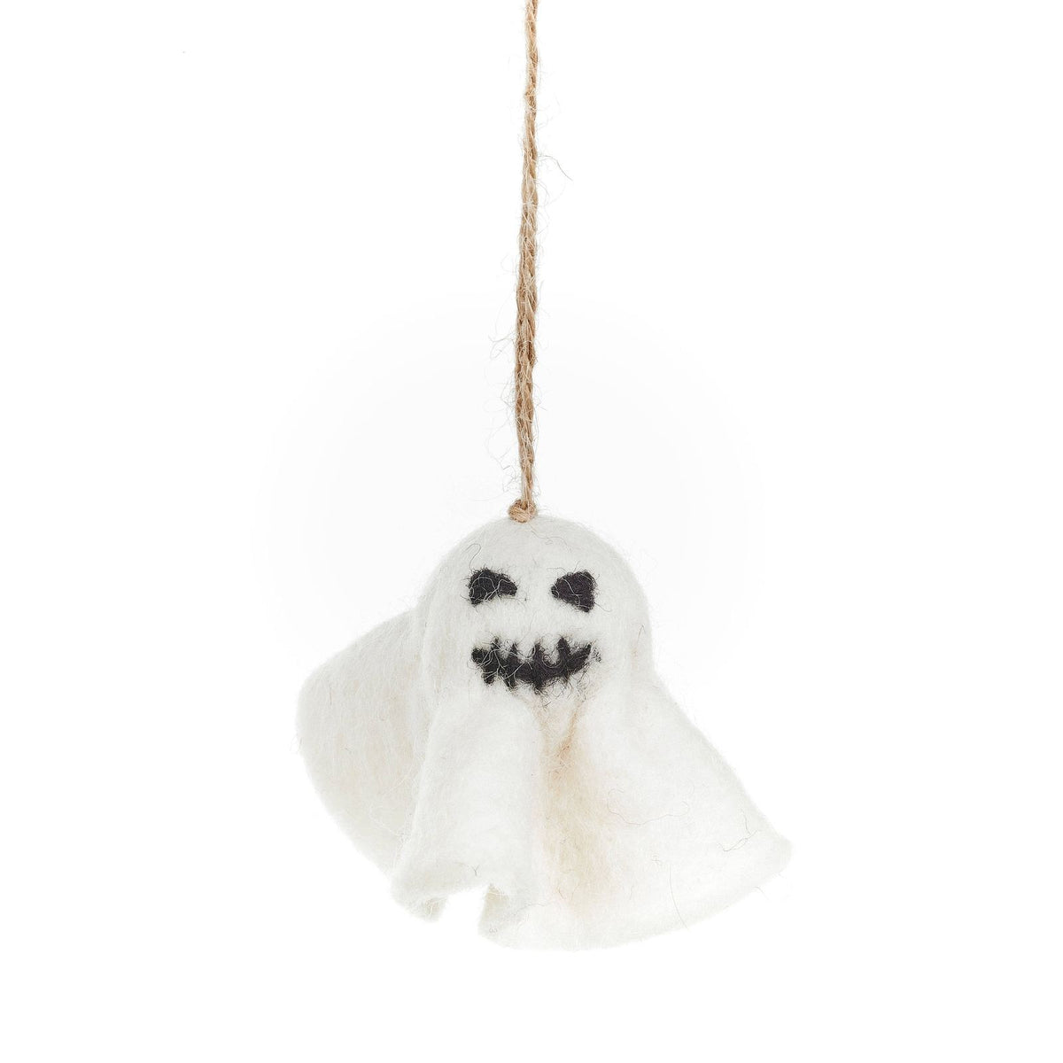 Handmade Felt Scary Ghosts (Set of 3) Halloween Decoration