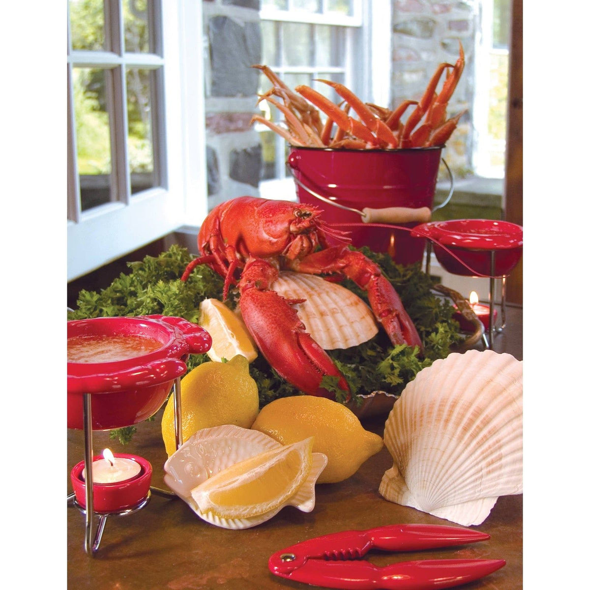 Maillet à crustacés en bois - Nantucket Seafood