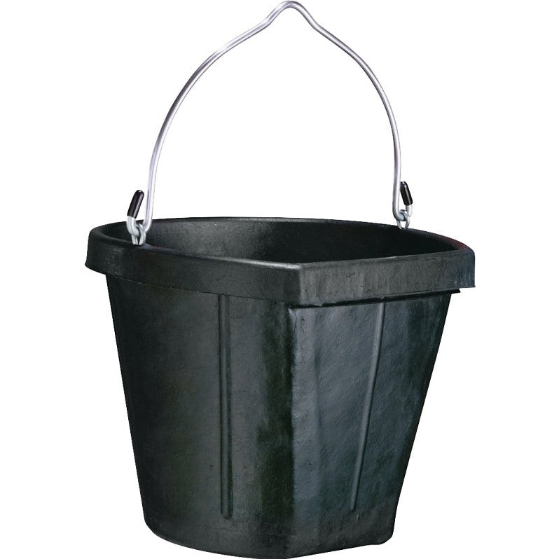 Seau à côté plat 18 pte (17 L), noir - Fortex-Fortiflex