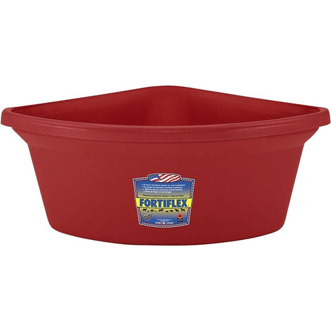 Mangeoire d'angle en polymère 24 pte (6 gal) - Fortiflex