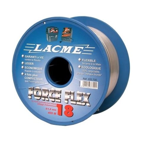 Lacmé - 18Ga Aluminum Alloy Electric Fence Wire, 400m (1320 ft) 