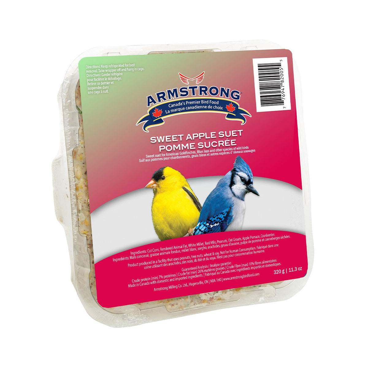 Armstrong - Sweet Apple Suet (300g) 